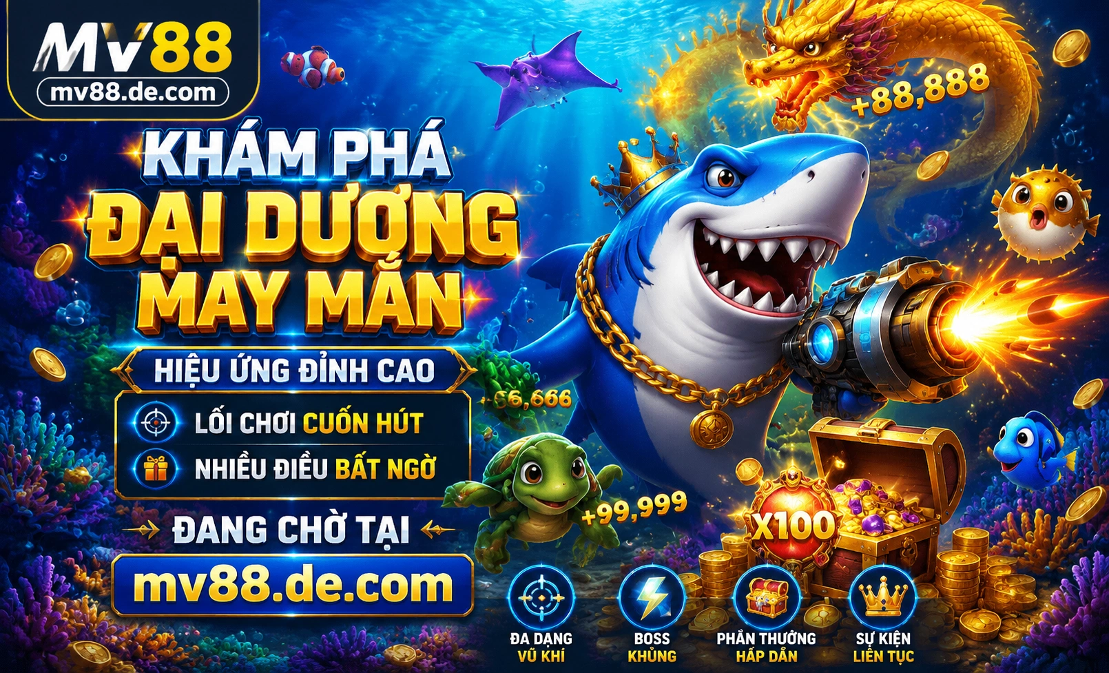 Bắn Cá mobile lobby
