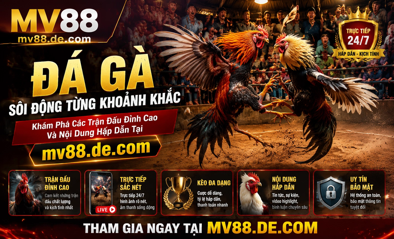 Mobile Đá Gà MV88 1