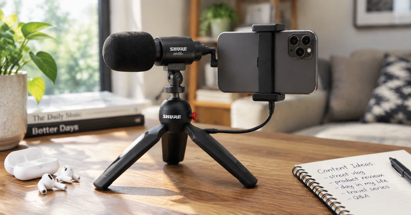 mv88+ microphone video kit: Giải pháp thu âm chuyên nghiệp cho video di động - image 2 mv88+ microphone video kit: Giải pháp thu âm chuyên nghiệp cho video di động - image 2